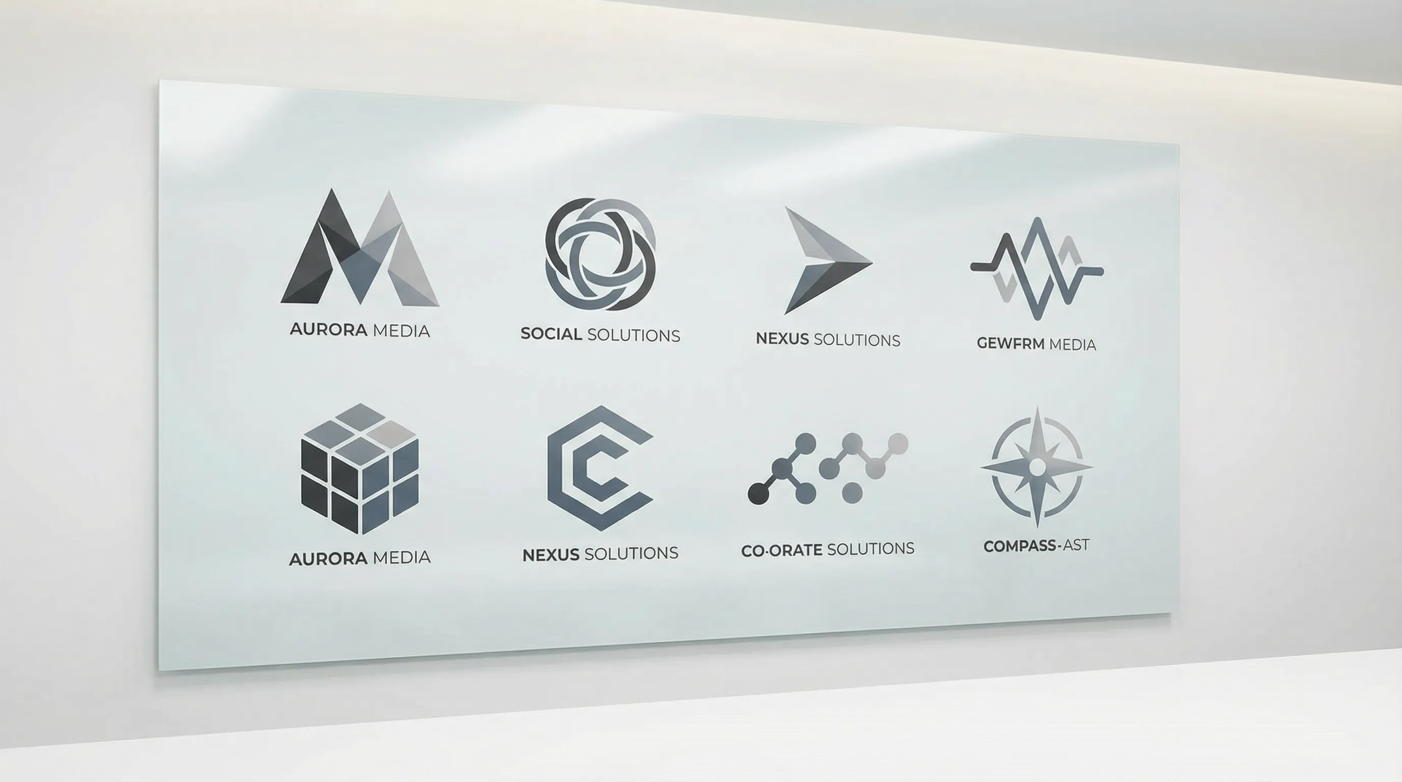 这木马椅就是专门为你设计的 媒体合作伙伴Logo展示